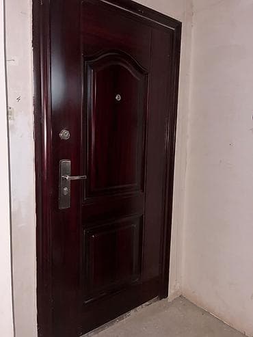 mdf qapi: Qəhvəyi rəngdə giriş qapısı satılır. İşlənmişdir, amma yaxşı — 1