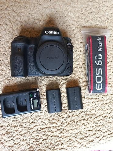 canon eos r6 mark iii: Canon 6D Mark ii ideal veziyyetde tep teze. Max probeq 4k-dan az — 2