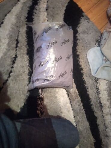 Aş qazanı: İş şalvarı – “Galina” brendi - Rəng: boz - Ölçü: 54 (etiketdə — 1