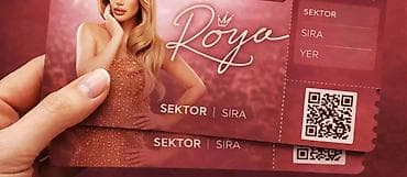 suviner pullar: 27 may Hayal Kahvesinde baş tutacaq Röya konsertine Vip Premium 2 — 1