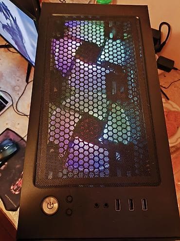 Аудиотехника: Güclü oyun/ofis stolüstü kompüter – şüşə panel və ARGB soyutma ilə - — 4