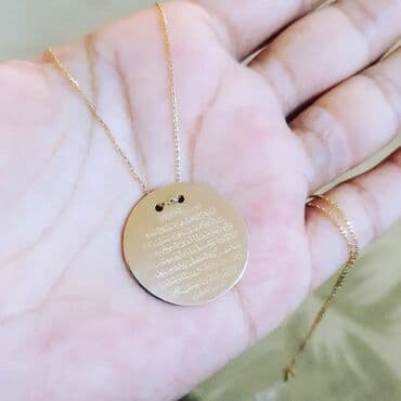 Boyunbağı, Sarı qızıl, 585 Əyar, 2800 g