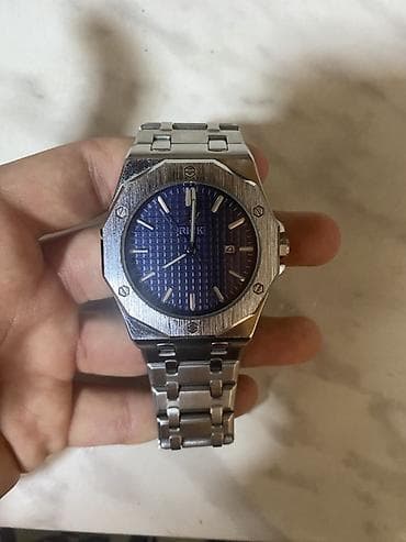 şahmat saatı: Qol saatı, rəng - Mavi — 1