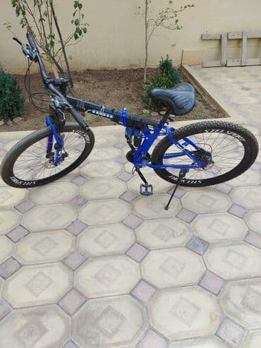 yığılan velosipedlər: İşlənmiş Dağ velosipedi Stels, 29", sürətlərin sayı: 7 — 9