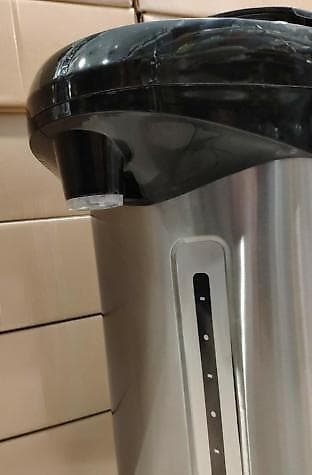 Samovar termopot Korkmaz Sutema Türk istehsali 1100 watt 5 litr — 2