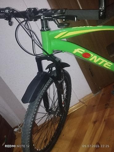 aurus bicycle: FONTE dağ velosipedi - Rəng: yaşıl, loqotipli - Çərçivə: MTB tipli — 4