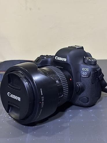 Canon EOS 6D Mark II tam kadr DSLR fotoaparat dəsti (Real alıcıya — 2