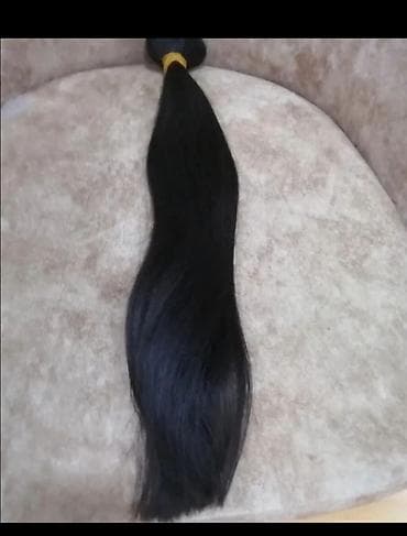 Təbii sac 100 qr 65sm