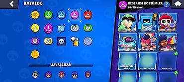profil şəkilləri: Brawl Stars hesabı – yüksək səviyyəli, geniş kolleksiya - Kupa yolu — 5