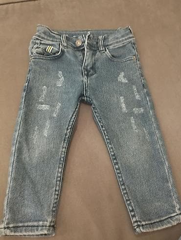 qulaqlı uşaq kombinezonları: Uşaq cins şalvari az istifadə olunub 1-2 yaş — 1