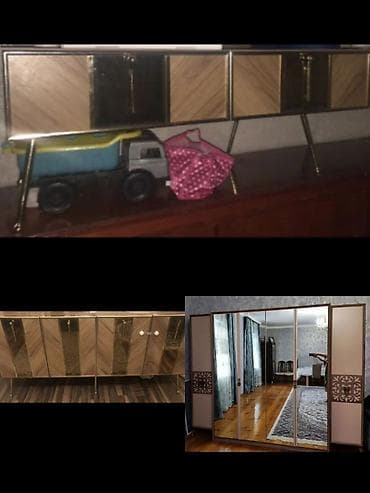 Sifarişlə mebel: 1 aydı alınıb perladab fıstığı ağacından hazırlanmış 6 qapılı möhkəm — 4