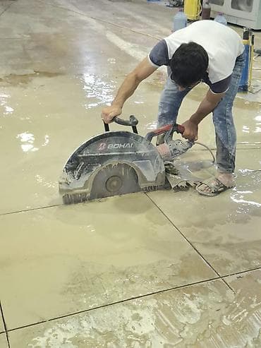qapi setkalari: Beton kəsimi və deşmə xidməti - Dəqiq və hamar kəsim: yer — 2