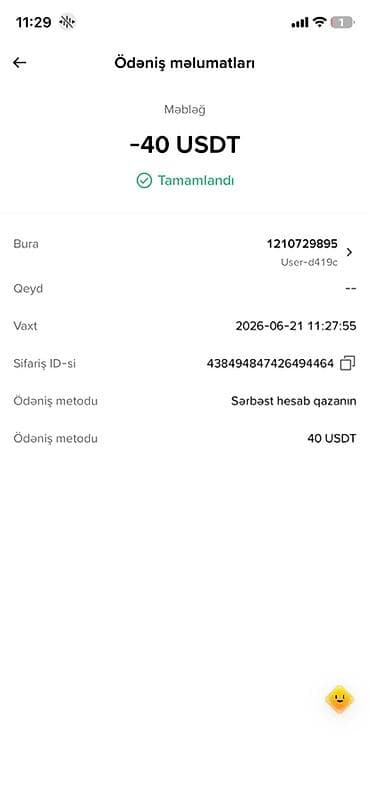 klon sifarisi: Baxın Any Unboxingdən etdiyim çıxarışlarımın bir qismi. Xidmət: USDT — 4