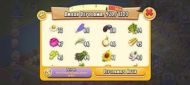 Hay Day oyunu üçün inkişaf etmiş ferma hesabı - Səviyyə: 78 - Pul: 1 — 6
