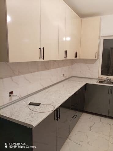 Sifarişlə mətbəx dəsti, Özü çəkən petlələr, Mat laminat, Kredit var, Pulsuz çatdırılma lalafo.az -da — 3 Sifarişlə mətbəx dəsti, Özü çəkən petlələr, Mat laminat, Kredit var, Pulsuz çatdırılma — 3