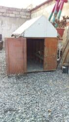 большая клетка для кролика: Kocle bagli satilir mosnu qusxanadi her terefi qalin dikle yigilib — 2