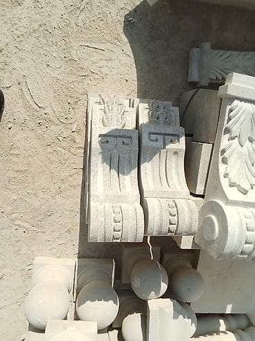 taxta material: Qobustan qranit daşından dekor və tikinti məhsulları - Material — 10