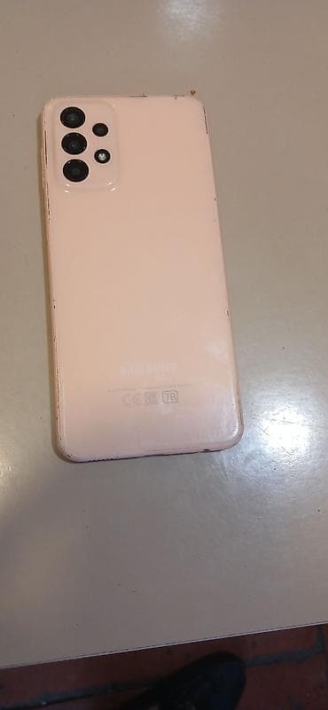 Elektronika: Samsung Galaxy A23, 128 GB, rəng - Bej, Barmaq izi — 2