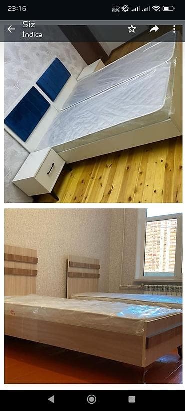 divar kagizi: Yeni, Təknəfərlik çarpayı, Bazasız, Matras ilə, Siyirməsiz, Rusiya — 2