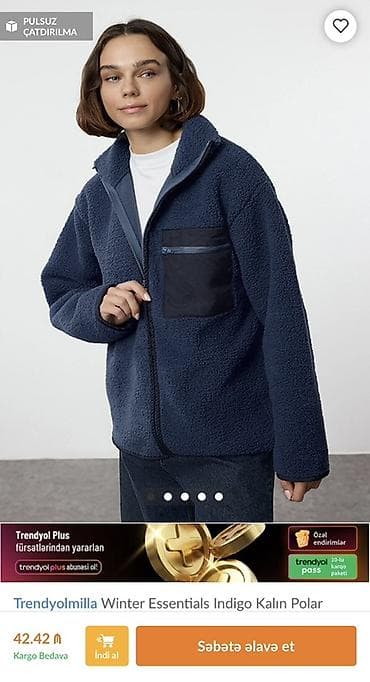 kurtka satilir: Trendyolmilla, XS — 1