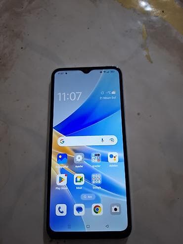 en ucuz telfon: Oppo A15, 64 GB, rəng - Mavi, Barmaq izi — 3
