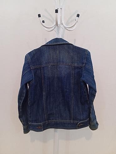 Digər kişi geyimləri: Denim gödəkcə – S ölçü - Klassik kəsim, düyməli ön bağlama - Orta — 2
