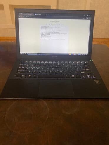 İşlənmiş Sony, 13.3 ", Intel Core i7, 256 GB, Ödənişli çatdırılma, Ünvandan götürmə