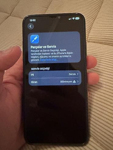 2 el telfonlar: IPhone 11 Pro, Space Gray, Qırıq — 7