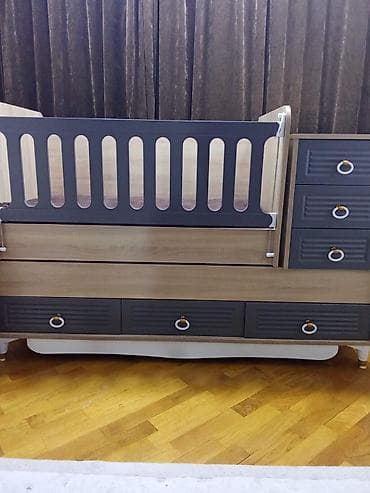 siyirmeli dolab: Oğlan və qız üçün, Yeni, Dördbucaq, Beşik, Dəstsiz, Matras ilə, Yellənmə mexanizmsiz — 3