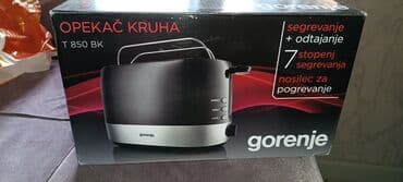 настольная посудомоечная машина в баку: Toster Gorenje, rəng - Qara, Yeni — 1