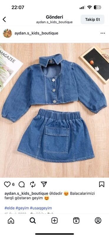 работа в компьютерном клубе: Uşaq dəsti, Qız üçün, 2 - 3 yaş — 1