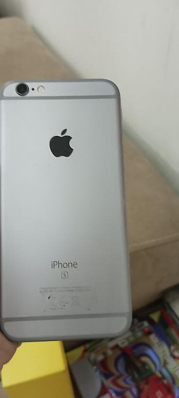 philips xenium 9@9h: IPhone 6s, 32 GB, Space Gray, Barmaq izi — 4