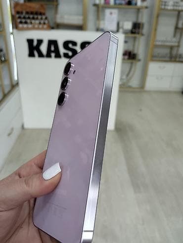 jvc interiart musee tv: Samsung Galaxy A55 5G, 256 GB, rəng - Bənövşəyi, Barmaq izi — 4