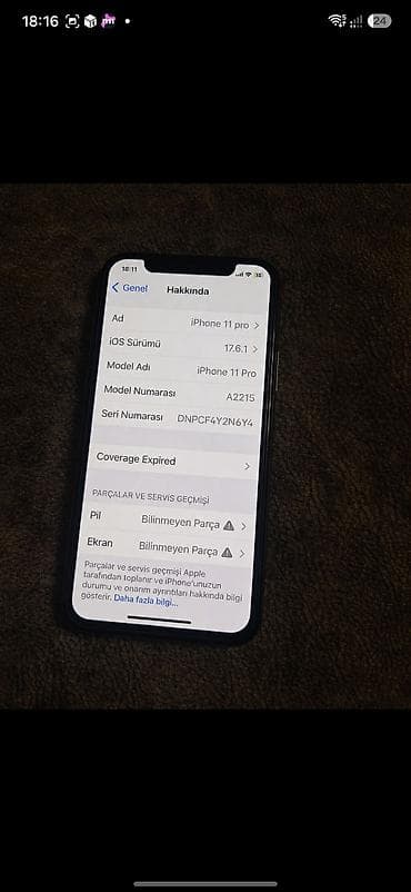 iphone 11 yeni: IPhone 11 Pro, 64 GB, Qızılı, Face ID — 3