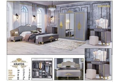 турецкие мебельные магазины в баку: Односпальная кровать, 2 тумбы, Турция, Новый — 1