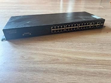Ofis avadanlığı: Cisco Catalyst 2960 və Edge-Core ECS3510-28T Managed Network — 4