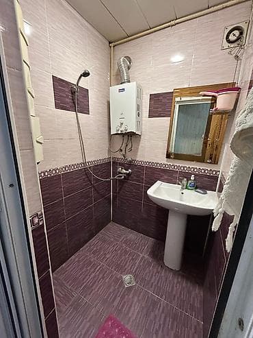 4cu mkr kiraye evler: 3 otaqlı mənzil – geniş eyvanlı - Planlaşdırma: uzun dəhlizli, 3 ayrı — 2