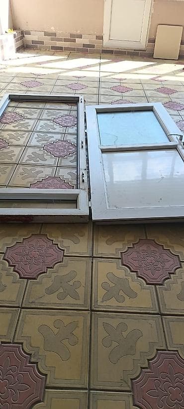 matras ikinci el: İşlənmiş İkiqat şüşə paketi Plastik pəncərə, Еni: 90 sm, Uzunluğu: 2 sm — 1