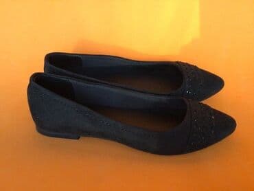 ayyaqabı: Baletkalar, Ölçü: 36, rəng - Qara, İşlənmiş — 7