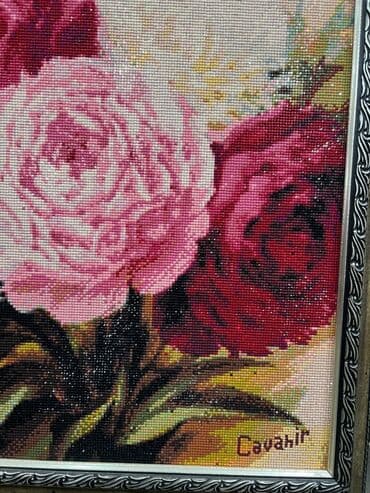 ramka bal: El isi muncuqla islenme tablo satilir.Istifade olunmayib yenidir — 4