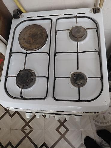 bosch qaz plitəsi: Qarışıq sobası Ayrıca dayanan, 4 gözlü — 2