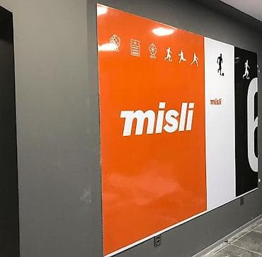 Reklam, çap: Çap və reklam həlləri – roll-up baner, brend vitrin/treyler örtükləri — 9