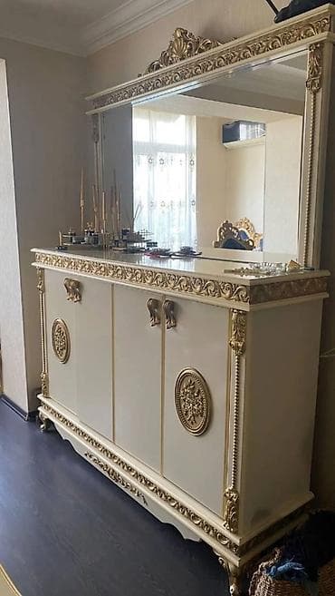 yellenen stul: Qonaq otağı üçün, Açılmayan, Dördbucaq masa, 8 stul — 7