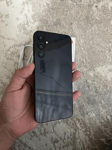 1:1 iphone: Samsung Galaxy A24 4G, 128 GB, rəng - Qara, Face ID — 6