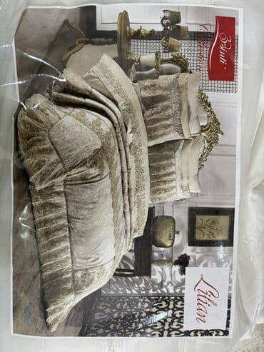 Döşək üzləri: Yataq üçün İşlənmiş Qaşlı rəng - Ağ Yataq örtüyü, Ünvandan götürmə, Ödənişli çatdırılma — 2