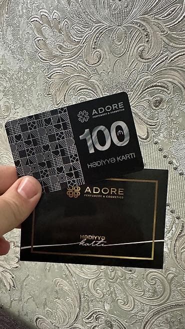 SATILIR Adore Perfumery & Cosmetics hədiyyə kartı – 100 AZN -