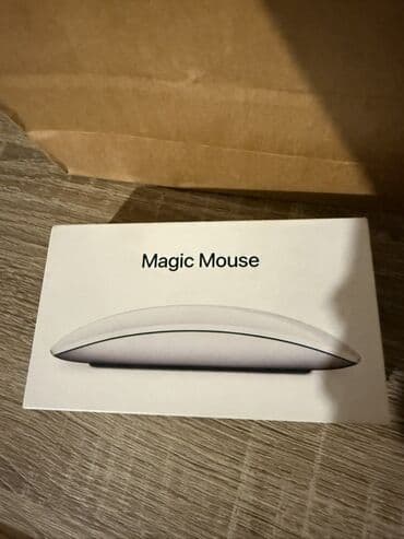 magic mouse: Apple Magic Mouse - Rəng: Ağ - Multi‑Touch səthi – bir və iki — 1