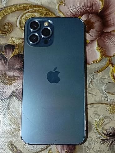 IPhone 12 Pro Max, 256 GB, Göy, Face ID