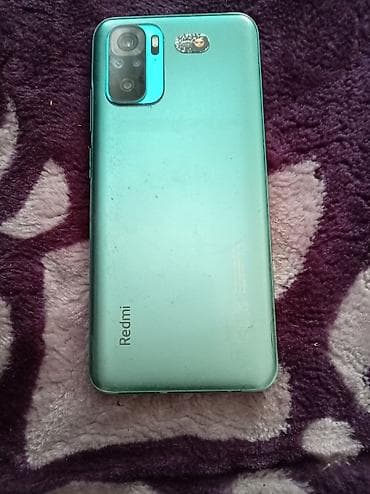 işlənmiş 4s aplle: Redmi 10, 128 GB, rəng - Yaşıl, Sensor — 1