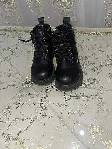 uşaq espadrilya: Rəng - Qara Botinkalar, Ölçü: 30, Uniseks — 1